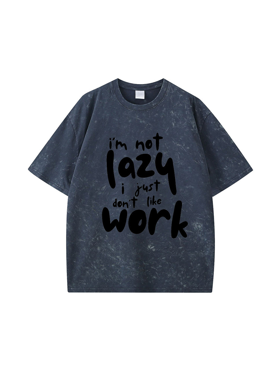 T-shirt en coton 270 g imprimé lettres
