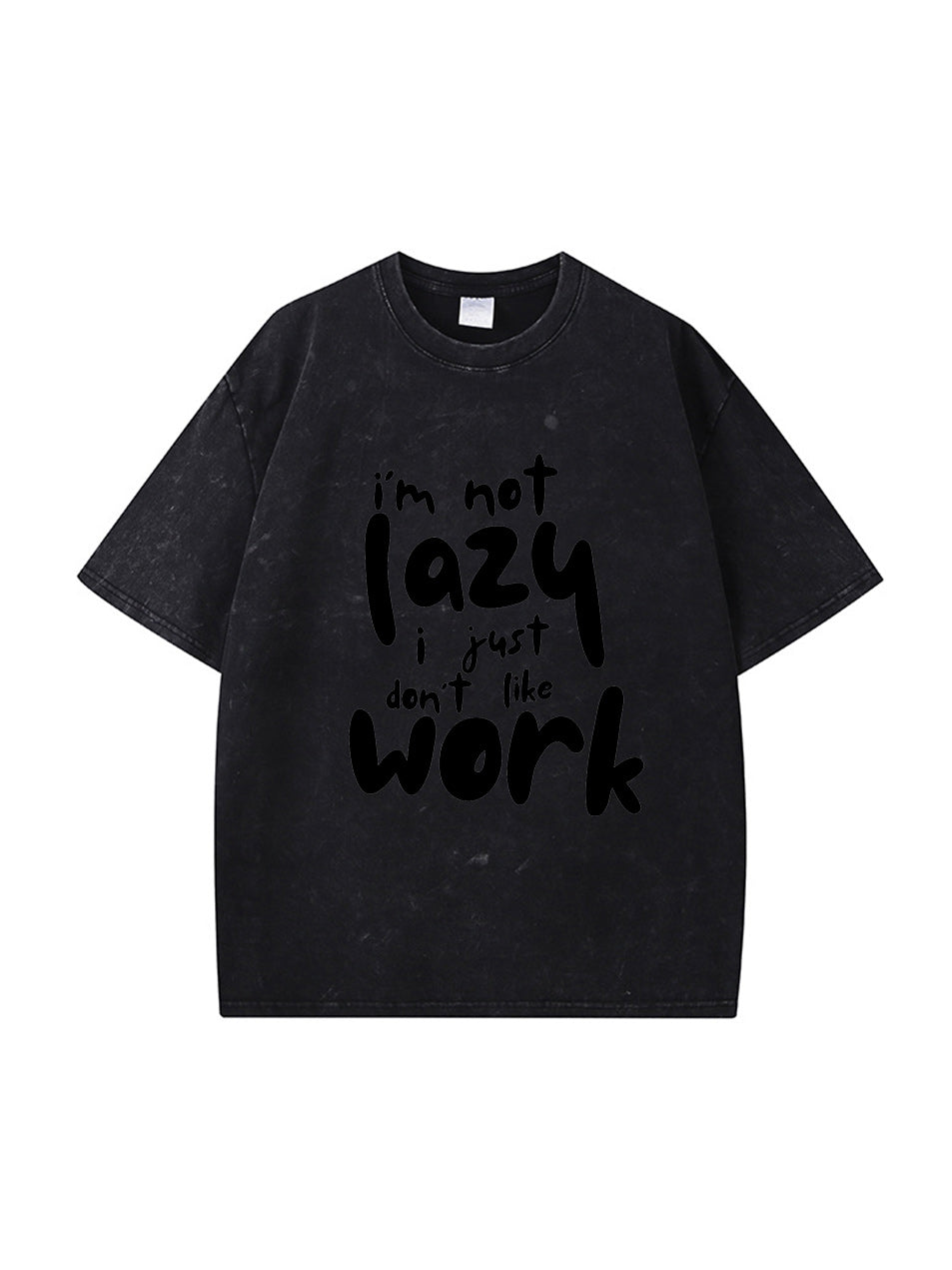 T-shirt en coton 270 g imprimé lettres