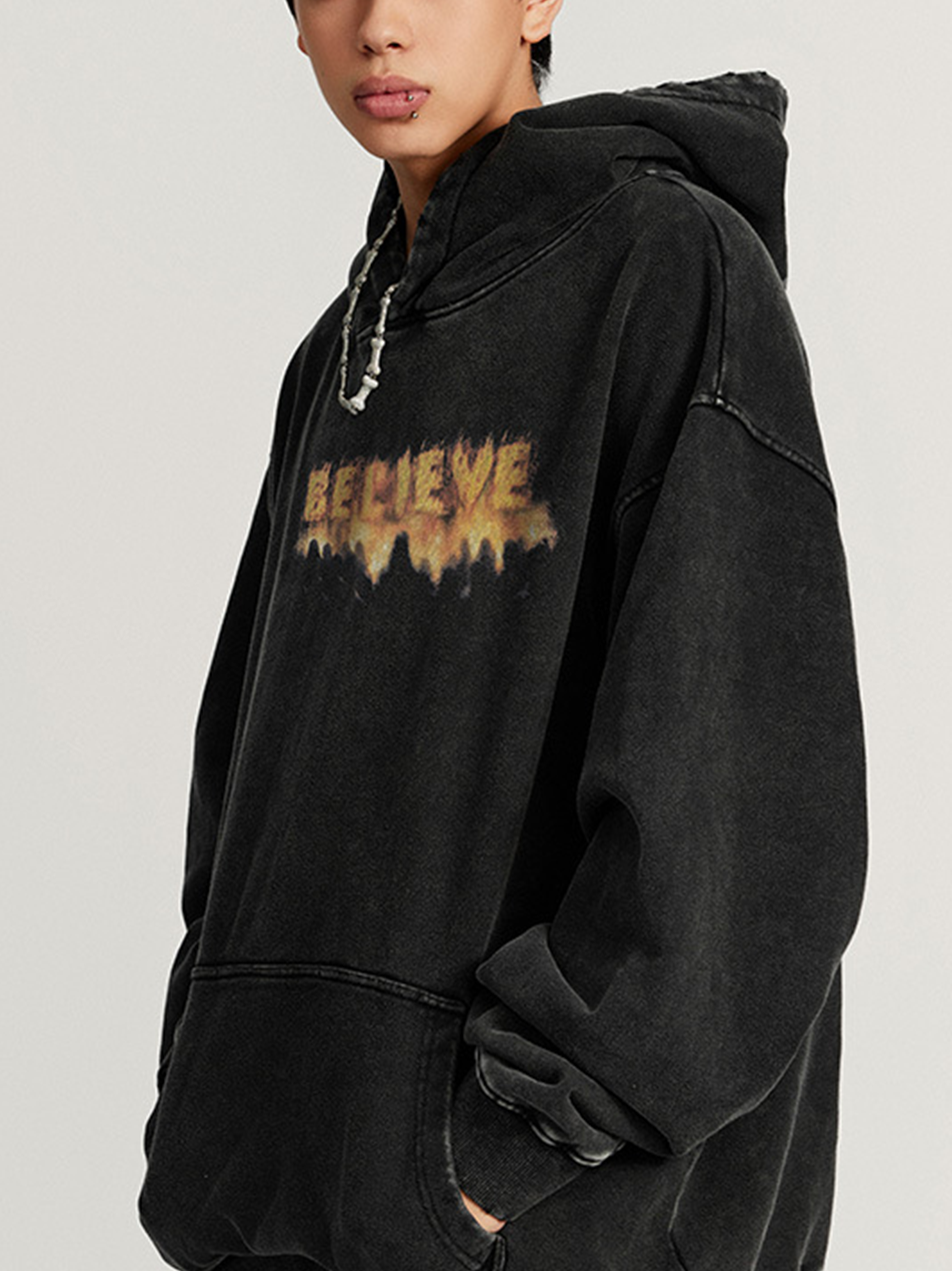 Sweat à capuche Flame pour homme