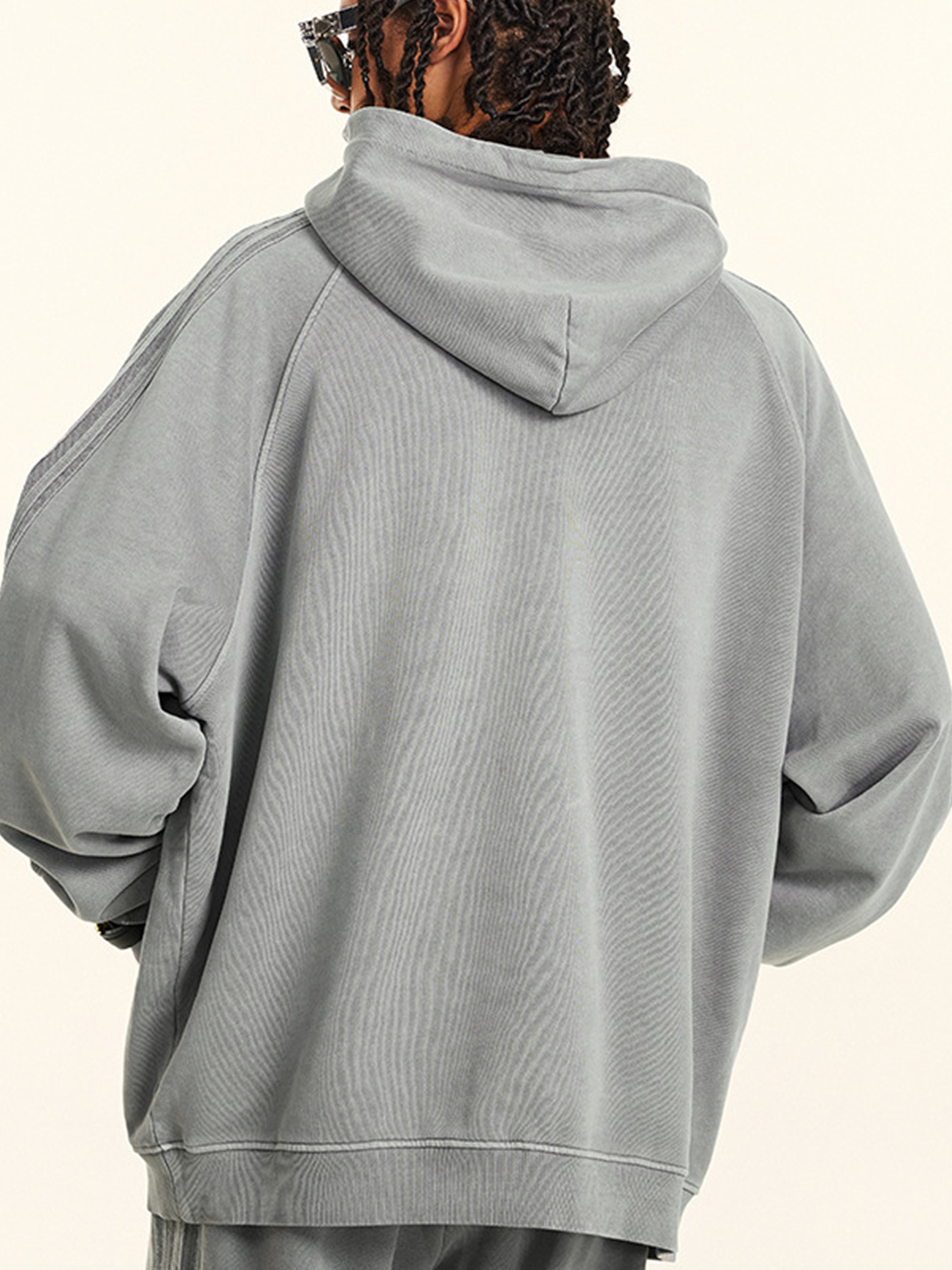 Sweat à capuche délavé Margiela