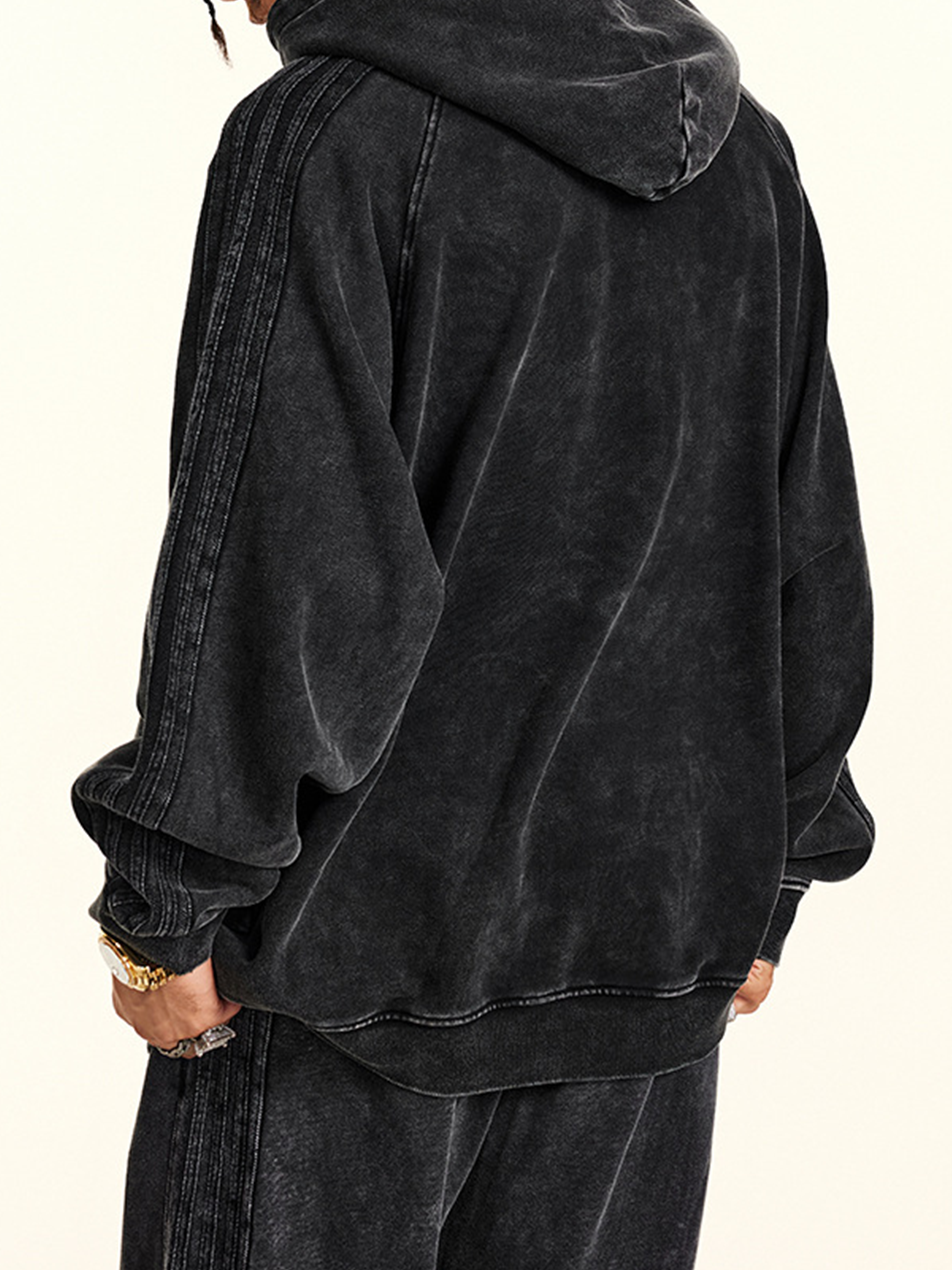 Sweat à capuche délavé Margiela