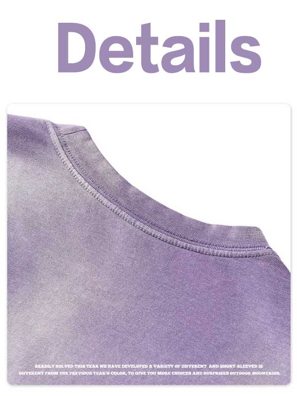 T-shirt rétro délavé pour homme