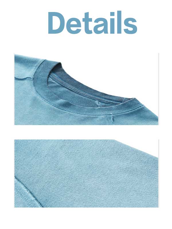 T-shirt rétro délavé à manches longues pour homme