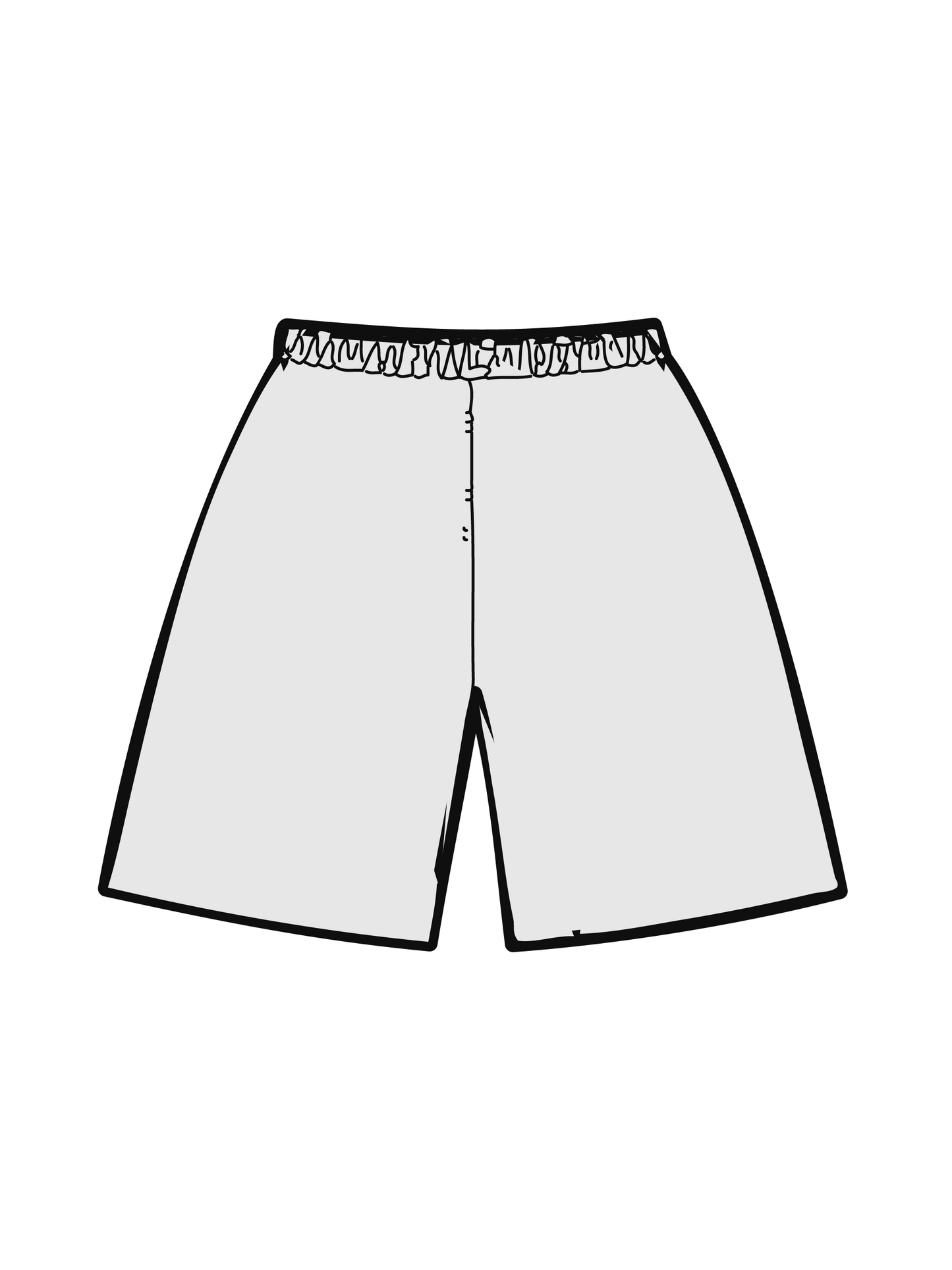 Short imprimé coloré pour femmes 260g