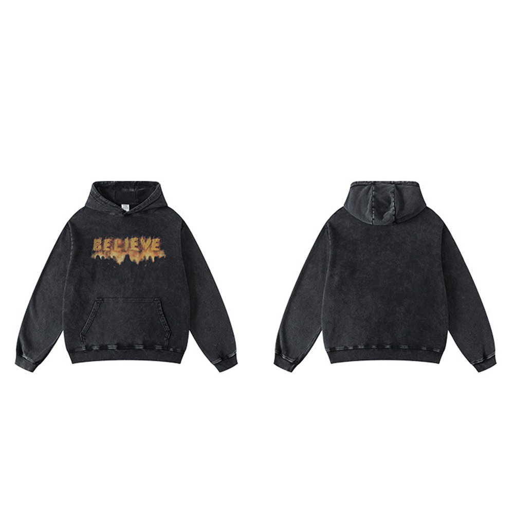 Sweat à capuche Flame pour homme