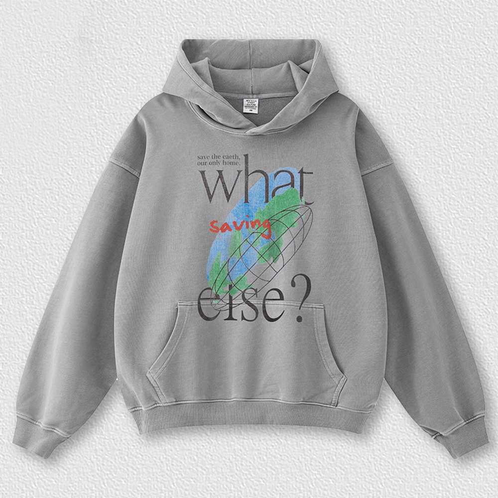 Sweat à capuche graphique vintage