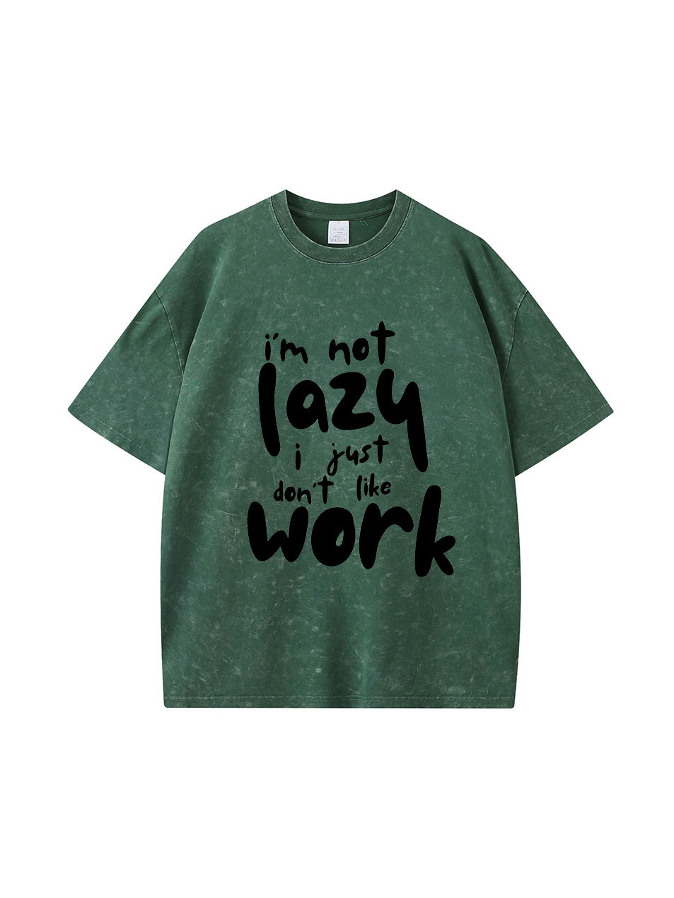 T-shirt en coton 270 g imprimé lettres