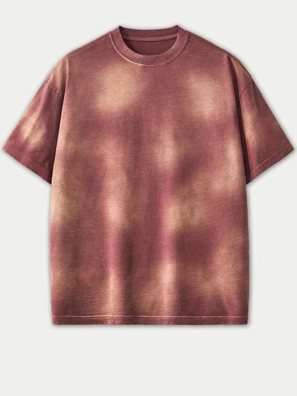 T-shirt rétro délavé pour homme