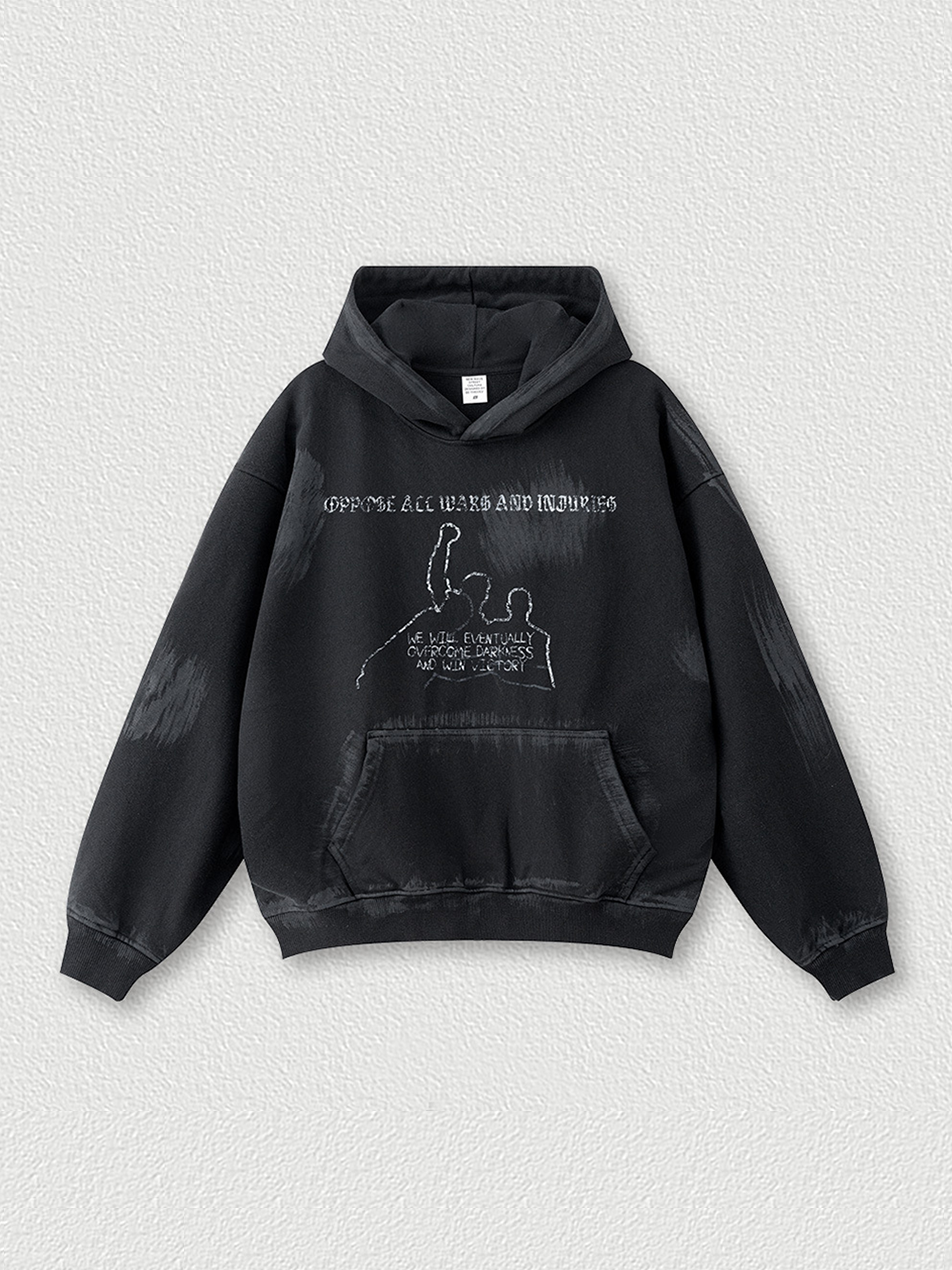 Sweat à capuche vintage
