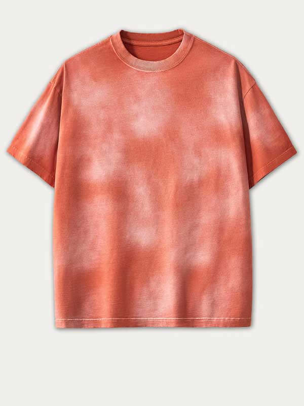 T-shirt rétro délavé pour homme
