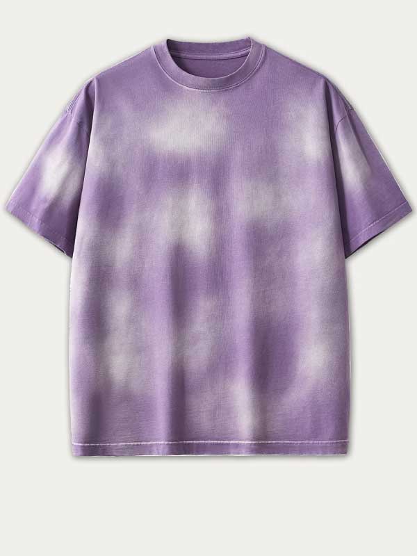 T-shirt rétro délavé pour homme