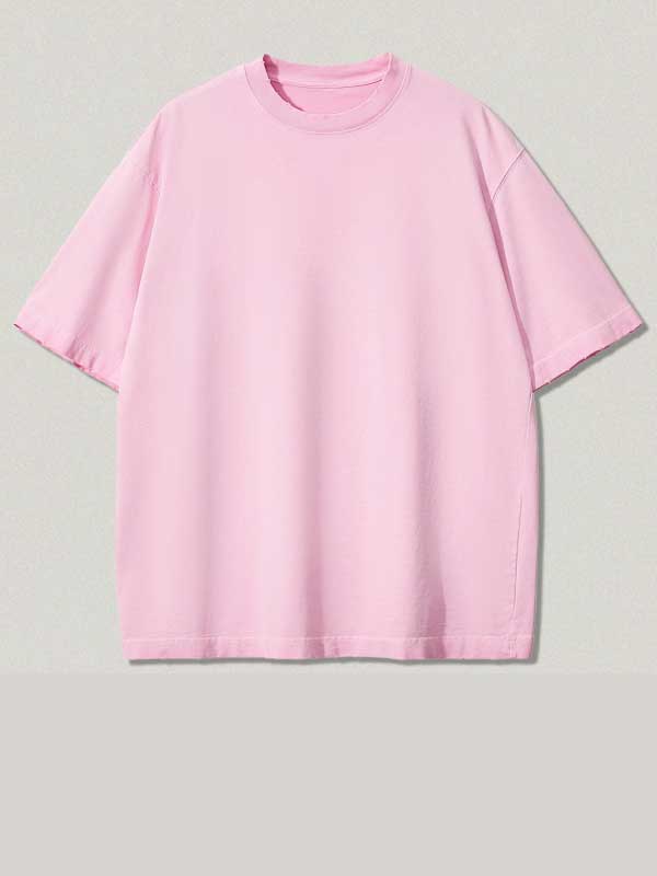 T-shirt rétro délavé pour homme