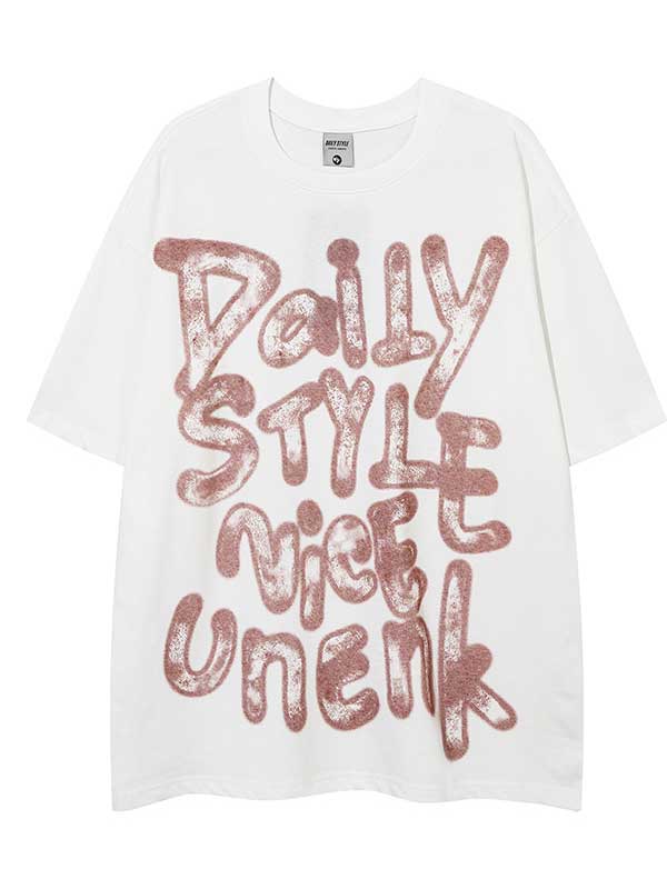 T-shirt graphique Y2K Daily Style